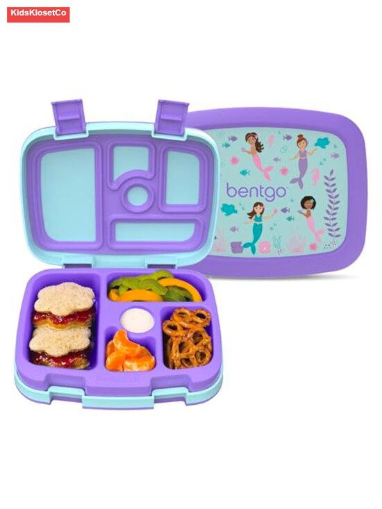 Other - Bentgo Kids Leak-Proof 5-Compartment Bento Lunch Box for Ages 3-7, Dishwasher